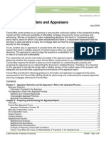 Fannie Mae Appraisal Guidancefor Appraisersand Lenders 2009