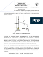 Destilación Fraccionada