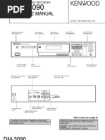 Kenwood DM-3090 Md Recorder Service Manal