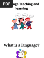 Language Teaching and Learning