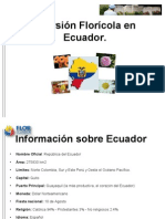 Inversión Florícola en Ecuador Res