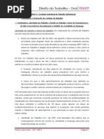  Direito do Trabalho - Apontamentos sobre a Dinâmica do Contrato de Trabalho