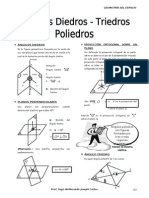 IV BIM - 4to. Año - GEOM - Guía 2 - Ángulos Diedros y Triedr