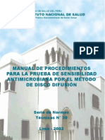 Manual de Sensibilidad Antimicrobiana INS