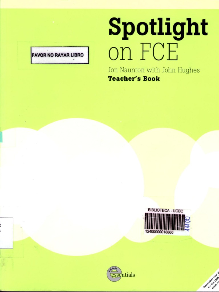 Spotlight On Fce Teacher's Book PDF | PDF
