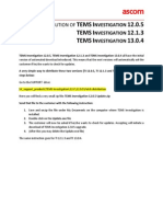 Simple Distribution of TEMS Investigation Patches