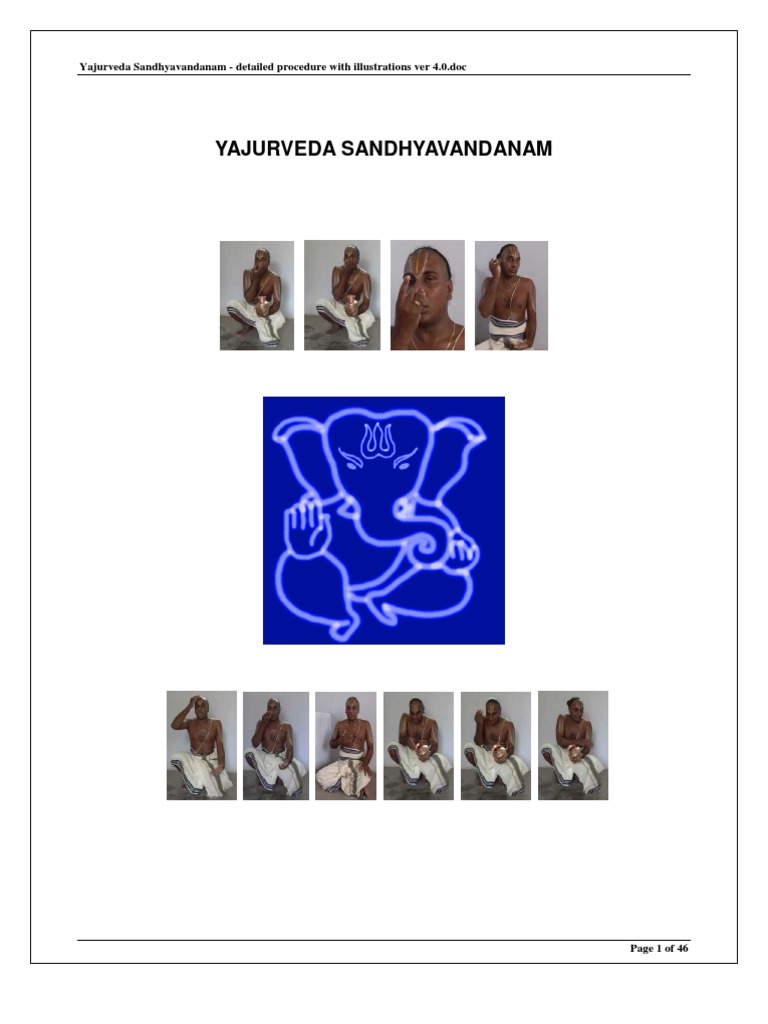 yajurveda sandhyavandanam
