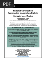 2013-09-10 National Certification Examination Information Bulletin-CBT