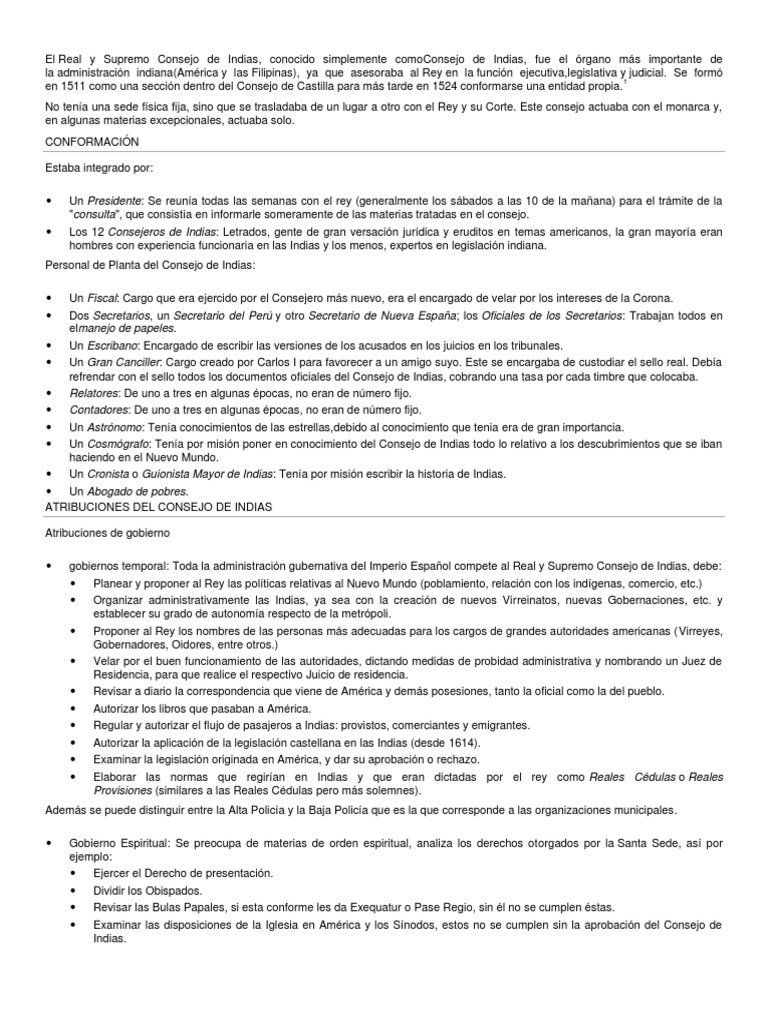 Consejo de Indias
