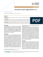 Case Report of Recurrent Acute Appendicitis in A