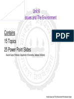 Contains 15 Topics 25 Power Point Slides: Unit 6 Social Issues and The Environment