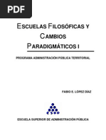 1 Escuelas Filosoficas y Cambios Paradigmaticos I