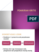 Presentation Pemikiran Kritis