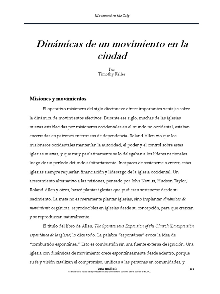 DNA HandBook Timothy Keller PDF PDF Sacerdote Iglesia Católica