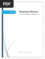 Download ebook pemograman php dasar lengkap by Muhamad Ali Aldefinu SN186654080 doc pdf