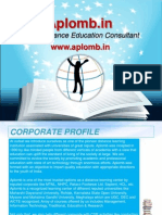 Aplomb India-Distance Education Consultant in India