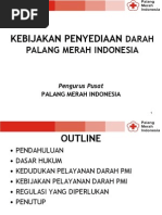 Download Kebijakan Pmi Dalam Pelayanan Darah by Chikal Bakal SN186668333 doc pdf