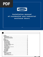 Download Mounting Instructions for DoorHan Sectional Doors by Doorhan SN18667400 doc pdf