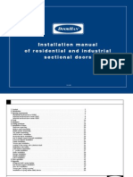 Mounting Instructions for DoorHan Sectional Doors