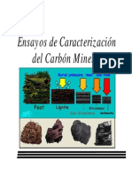 Ensayos para la caracterización de un carbón