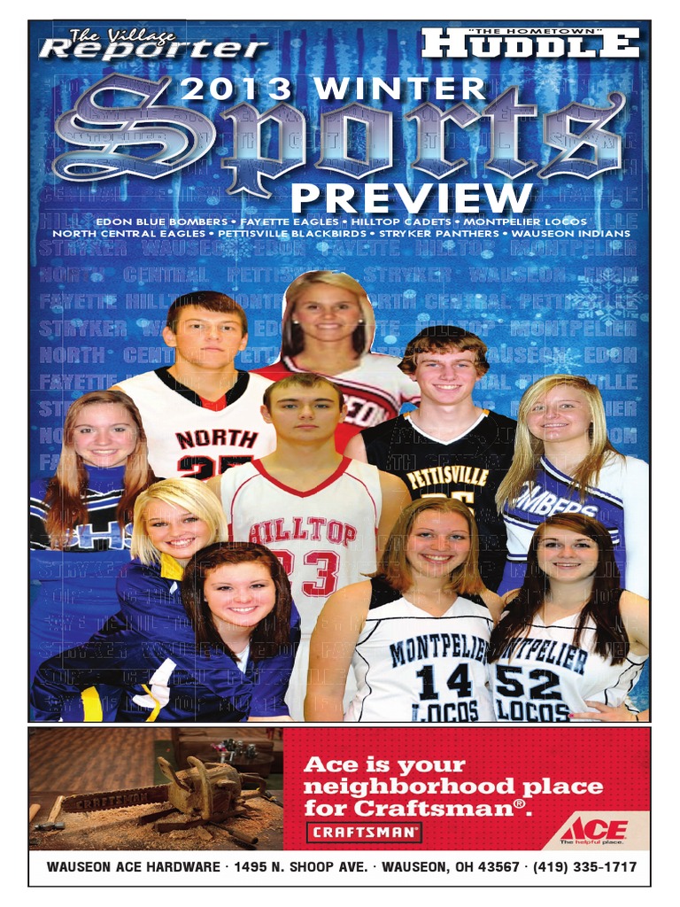 2013 Winter Sports Preview | PDF