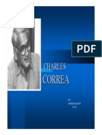 Charles Correa's Early Works and Influences