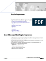 Cisco IOS Regular Expressions Guide