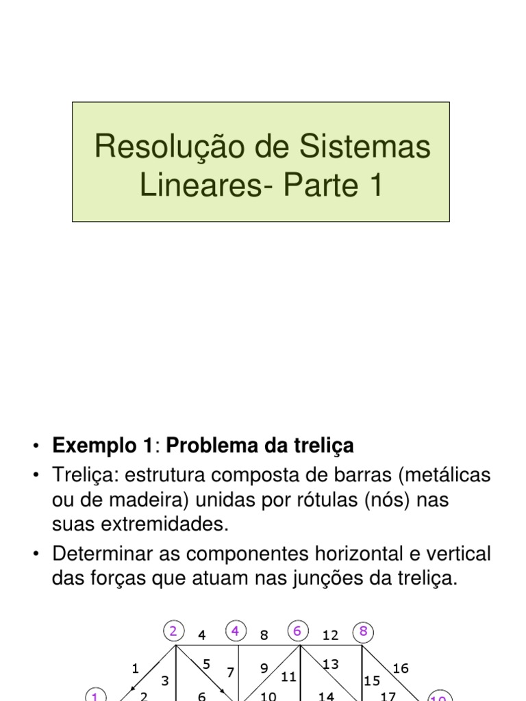 Aula3 - Sistemas Lineares - Parte1 | PDF