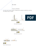 131 - Using ProWeld Feature Welds