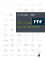 2012Sustainability Leadership Report