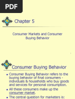 Consumer Markets and Consumer Buying Behavior