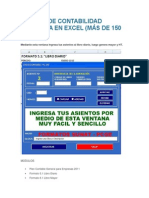 Sistema de Contabilidad Completa en Excel