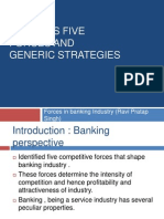 Porters 5 in Banking Industry - RPT Sec 02