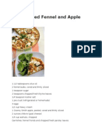 Caramelized Fennel and Apple Tart