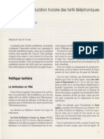 Charles PAUTRAT - La nouvelle modulation horaire des tarifs téléphoniques, - Le bulletin de l'IDATE", n° 15, avril 1984