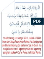 Doa Membaca Qur'an