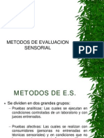 61309282 Diapositivas Evaluacion Sensorial PDF