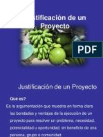 16 Justificacion de Un Proyecto