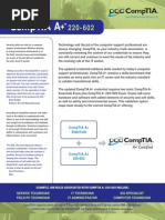 Compita A 220 602 Comp Tia Credential - 