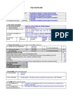 1.Fisa Disciplinei_Bazele Cerectarilor Operationale [Licenta, 2012]