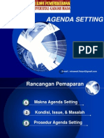 Kuliah 8 Agenda Setting