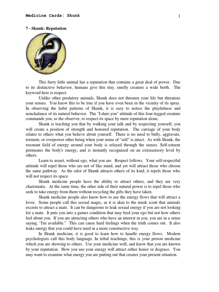 07 Skunk | PDF | Jealousy | Envy
