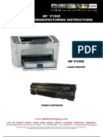 HP P1505 Cartridge Remanufacturing Instructions: Uninet
