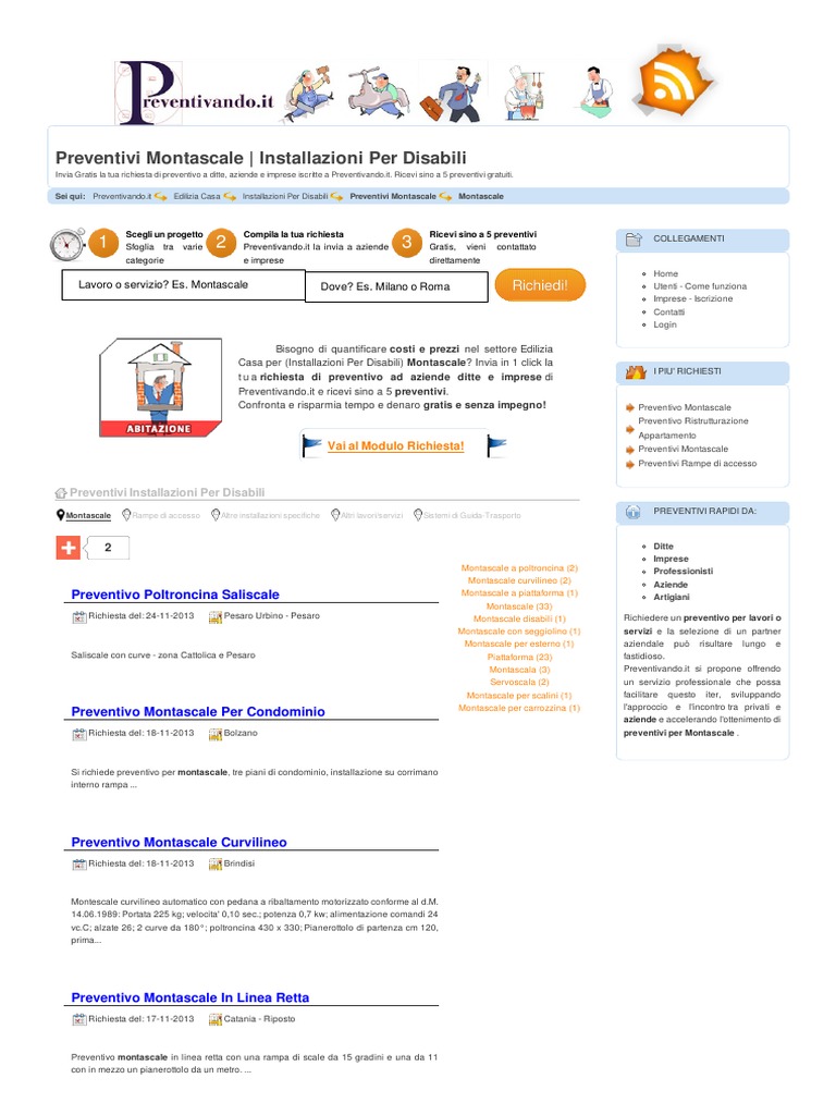 Montascale Disabili E Anziani Pdf