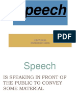 Speech