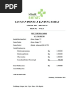 Contoh kwitansi pembayaran rumah