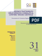 2007, Infezioni Di Catetere Venoso Centrale, Toscana