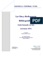 Citas Bibliograficas APA 2011