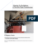 Microsoft Word - 8 Important Checks To Do Before Powering Up The Dry-Type Transformer