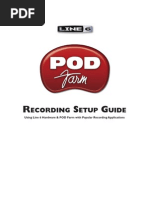 POD Farm Recording Setup Guide (Rev A)